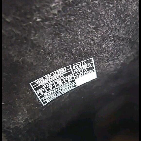 UGG 1130527 Alida Black Suede Short Unlined Pull On Booties Womens Shoes 8 - Picture 14 of 15